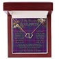 To My Beautiful Soulmate Necklace In Your Eyes I Have Found My Home Clan Pride Of Scotland Tartan Everlasting Love Necklace