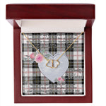 Gift To My Beautiful Girlfriend Valentine Necklace For Soulmate Anniversary Clan MacPherson Modern Tartan Everlasting Love Necklace,valentine necklace, necklace girlfriend, necklace for wife, cute necklaces for girlfriend, jewelry for girlfriend, to my soulmate necklace, to my future wife necklace,