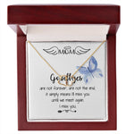 Mom Necklace - I'll Miss You Untill We Meet Again - Mother's Day Gift, Mother's Day Everlasting Love Necklace