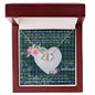 Gift To My Beautiful Girlfriend Valentine Necklace For Soulmate Anniversary Clan Campbell Ancient Tartan Everlasting Love Necklace,valentine necklace, necklace girlfriend, necklace for wife, cute necklaces for girlfriend, jewelry for girlfriend, to my soulmate necklace, to my future wife necklace,