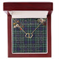 To My Beautiful Soulmate Necklace In Your Eyes I Have Found My Home Clan Graham of Montrose Modern Tartan Forever Love Necklace Tartan Gift for Girlfriend Everlasting Love Necklace