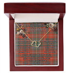 To My Beautiful Soulmate Necklace In Your Eyes I Have Found My Home Clan MacDougall Ancient Tartan Forever Love Necklace Tartan Gift for Girlfriend Everlasting Love Necklace