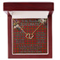 To My Beautiful Soulmate Necklace In Your Eyes I Have Found My Home Clan Lumsden of Kintore Tartan Everlasting Love Necklace