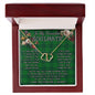 To My Beautiful Soulmate Necklace In Your Eyes I Have Found My Home Clan Erskine Hunting Tartan Everlasting Love Necklace