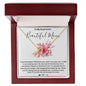 Mother-In-Law Necklace, Necklace Gift For Boyfriend's Mom, To My Boyfriend's Mom Gift, Future Mother-In-Law