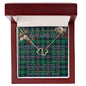 To My Beautiful Soulmate Necklace In Your Eyes I Have Found My Home Clan Urquhart Modern Tartan Everlasting Love Necklace