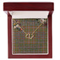 To My Beautiful Soulmate Necklace In Your Eyes I Have Found My Home Clan Hunter 1819 Tartan Everlasting Love Necklace