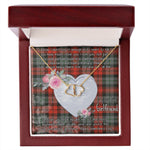 Gift To My Beautiful Girlfriend Valentine Necklace For Soulmate Anniversary Clan MacLachlan Weathered Tartan Everlasting Love Necklace,valentine necklace, necklace girlfriend, necklace for wife, cute necklaces for girlfriend, jewelry for girlfriend, to my soulmate necklace, to my future wife necklace,