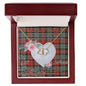 Gift To My Beautiful Girlfriend Valentine Necklace For Soulmate Anniversary Clan MacLachlan Weathered Tartan Everlasting Love Necklace,valentine necklace, necklace girlfriend, necklace for wife, cute necklaces for girlfriend, jewelry for girlfriend, to my soulmate necklace, to my future wife necklace,