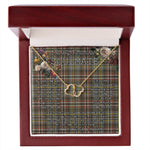 To My Beautiful Soulmate Necklace In Your Eyes I Have Found My Home Clan Scott Weathered Tartan Everlasting Love Necklace