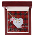 Gift To My Beautiful Girlfriend Valentine Necklace For Soulmate Anniversary Clan MacIver Tartan Everlasting Love Necklace,valentine necklace, necklace girlfriend, necklace for wife, cute necklaces for girlfriend, jewelry for girlfriend, to my soulmate necklace, to my future wife necklace,