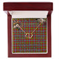 To My Beautiful Soulmate Necklace In Your Eyes I Have Found My Home Clan Forrester Tartan Everlasting Love Necklace
