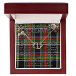 To My Beautiful Soulmate Necklace In Your Eyes I Have Found My Home Clan Francis Tartan Everlasting Love Necklace
