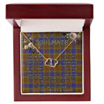To My Beautiful Soulmate Necklace In Your Eyes I Have Found My Home Clan Balfour Modern Tartan Everlasting Love Necklace