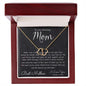 To My Mom Necklace, To My Beautiful Mom Necklace, Mother's Day Gift For Mom From Son, Thank You Mom Mother's Day Everlasting Love Necklace