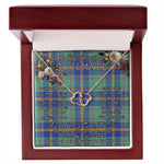 To My Beautiful Soulmate Necklace In Your Eyes I Have Found My Home Clan US Marine Tartan Everlasting Love Necklace