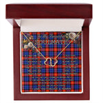 To My Beautiful Soulmate Necklace In Your Eyes I Have Found My Home Clan Anstruther Tartan Everlasting Love Necklace, Gift For Women, Gift For Wife, Gift For Girl Friend, Gift For Mother, Gift For Grandmother, Gift for Sister, Gift For Daughter, Gift for Mom
