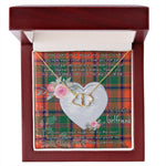 Gift To My Beautiful Girlfriend Valentine Necklace For Soulmate Anniversary Clan Stewart of Appin Ancient Tartan Everlasting Love Necklace,valentine necklace, necklace girlfriend, necklace for wife, cute necklaces for girlfriend, jewelry for girlfriend, to my soulmate necklace, to my future wife necklace,