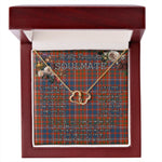 To My Beautiful Soulmate Necklace In Your Eyes I Have Found My Home Clan Cameron Of Lochiel Ancient Tartan Everlasting Love Necklace