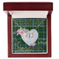 Gift To My Beautiful Girlfriend Valentine Necklace For Soulmate Anniversary Clan Cranstoun Tartan Everlasting Love Necklace,valentine necklace, necklace girlfriend, necklace for wife, cute necklaces for girlfriend, jewelry for girlfriend, to my soulmate necklace, to my future wife necklace,