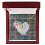 Gift To My Beautiful Girlfriend Valentine Necklace For Soulmate Anniversary Clan MacFarlane Hunting Tartan Everlasting Love Necklace,valentine necklace, necklace girlfriend, necklace for wife, cute necklaces for girlfriend, jewelry for girlfriend, to my soulmate necklace, to my future wife necklace,