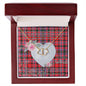 Gift To My Beautiful Girlfriend Valentine Necklace For Soulmate Anniversary Clan Udny Tartan Everlasting Love Necklace,valentine necklace, necklace girlfriend, necklace for wife, cute necklaces for girlfriend, jewelry for girlfriend, to my soulmate necklace, to my future wife necklace,
