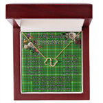 To My Beautiful Soulmate Necklace In Your Eyes I Have Found My Home Clan Forrester Hunting Tartan Everlasting Love Necklace