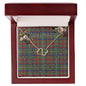 To My Beautiful Soulmate Necklace In Your Eyes I Have Found My Home Clan Shaw Green Modern Tartan Everlasting Love Necklace