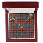 To My Beautiful Soulmate Necklace In Your Eyes I Have Found My Home Clan MacDuff Ancient Tartan Forever Love Necklace Tartan Gift for Girlfriend Everlasting Love Necklace