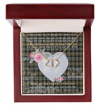 Gift To My Beautiful Girlfriend Valentine Necklace For Soulmate Anniversary Clan Campbell Argyll Weathered Tartan Everlasting Love Necklace,valentine necklace, necklace girlfriend, necklace for wife, cute necklaces for girlfriend, jewelry for girlfriend, to my soulmate necklace, to my future wife necklace,