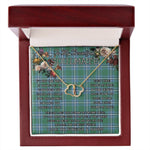 To My Beautiful Soulmate Necklace In Your Eyes I Have Found My Home Clan Irvine Tartan Everlasting Love Necklace