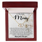 Mom Necklace, Best Mother's Day Gift - To My Mom Best Necklace, Mother's Day Everlasting Love Necklace