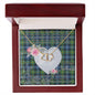 Gift To My Beautiful Girlfriend Valentine Necklace For Soulmate Anniversary Clan MacNeill Of Barra Ancient Tartan Everlasting Love Necklace,valentine necklace, necklace girlfriend, necklace for wife, cute necklaces for girlfriend, jewelry for girlfriend, to my soulmate necklace, to my future wife necklace,