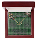 To My Beautiful Soulmate Necklace In Your Eyes I Have Found My Home Clan MacDonald Lord Of The Isles Tartan Everlasting Love Necklace
