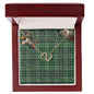 To My Beautiful Soulmate Necklace In Your Eyes I Have Found My Home Clan MacDonald Lord Of The Isles Tartan Everlasting Love Necklace