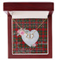 Gift To My Beautiful Girlfriend Valentine Necklace For Soulmate Anniversary Clan MacDuff Tartan Everlasting Love Necklace,valentine necklace, necklace girlfriend, necklace for wife, cute necklaces for girlfriend, jewelry for girlfriend, to my soulmate necklace, to my future wife necklace,
