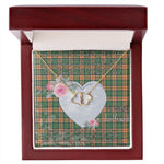 Gift To My Beautiful Girlfriend Valentine Necklace For Soulmate Anniversary Clan Pollock Hunting Tartan Everlasting Love Necklace,valentine necklace, necklace girlfriend, necklace for wife, cute necklaces for girlfriend, jewelry for girlfriend, to my soulmate necklace, to my future wife necklace,