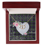 Gift To My Beautiful Girlfriend Valentine Necklace For Soulmate Anniversary Clan Lumsden Hunting Tartan Everlasting Love Necklace,valentine necklace, necklace girlfriend, necklace for wife, cute necklaces for girlfriend, jewelry for girlfriend, to my soulmate necklace, to my future wife necklace,