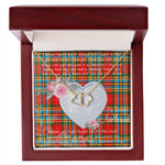Gift To My Beautiful Girlfriend Valentine Necklace For Soulmate Anniversary Clan Chattan Modern Tartan Everlasting Love Necklace,valentine necklace, necklace girlfriend, necklace for wife, cute necklaces for girlfriend, jewelry for girlfriend, to my soulmate necklace, to my future wife necklace,