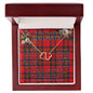 To My Beautiful Soulmate Necklace In Your Eyes I Have Found My Home Clan MacGillivray Tartan Forever Love Necklace Tartan Gift for Girlfriend Everlasting Love Necklace