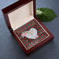 Gift To My Beautiful Girlfriend Valentine Necklace For Soulmate Anniversary Clan Carr Tartan Everlasting Love Necklace,valentine necklace, necklace girlfriend, necklace for wife, cute necklaces for girlfriend, jewelry for girlfriend, to my soulmate necklace, to my future wife necklace,