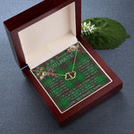 To My Beautiful Soulmate Necklace In Your Eyes I Have Found My Home Clan Fife Tartan Everlasting Love Necklace