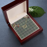 To My Beautiful Soulmate Necklace In Your Eyes I Have Found My Home Clan Craig Tartan Everlasting Love Necklace