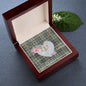 Gift To My Beautiful Girlfriend Valentine Necklace For Soulmate Anniversary Clan Craig Ancient Tartan Everlasting Love Necklace,valentine necklace, necklace girlfriend, necklace for wife, cute necklaces for girlfriend, jewelry for girlfriend, to my soulmate necklace, to my future wife necklace,