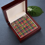 To My Beautiful Soulmate Necklace In Your Eyes I Have Found My Home Clan Buchanan Modern Tartan Everlasting Love Necklace