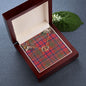 To My Beautiful Soulmate Necklace In Your Eyes I Have Found My Home Clan Lumsden Tartan Everlasting Love Necklace