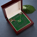 To My Beautiful Soulmate Necklace In Your Eyes I Have Found My Home Clan Innes Hunting Tartan Everlasting Love Necklace