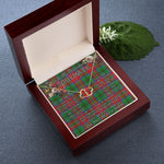 To My Beautiful Soulmate Necklace In Your Eyes I Have Found My Home Clan McCulloch Tartan Forever Love Necklace Tartan Gift for Girlfriend Everlasting Love Necklace
