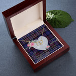Gift To My Beautiful Girlfriend Valentine Necklace For Soulmate Anniversary Clan Pride Of Scotland Tartan Everlasting Love Necklace,valentine necklace, necklace girlfriend, necklace for wife, cute necklaces for girlfriend, jewelry for girlfriend, to my soulmate necklace, to my future wife necklace,