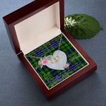 Gift To My Beautiful Girlfriend Valentine Necklace For Soulmate Anniversary Clan Rollo Tartan Everlasting Love Necklace,valentine necklace, necklace girlfriend, necklace for wife, cute necklaces for girlfriend, jewelry for girlfriend, to my soulmate necklace, to my future wife necklace,